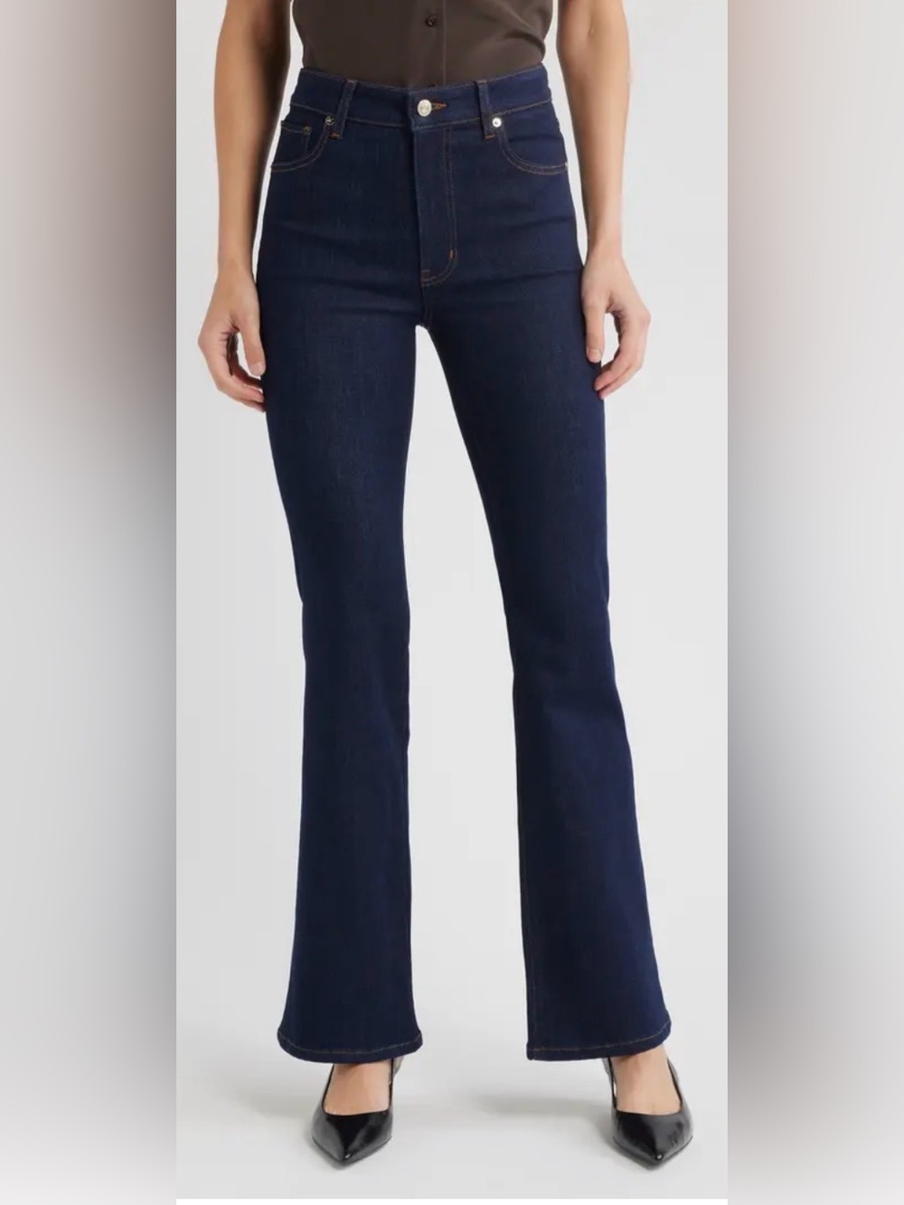 FRAME The Reboot Dark Blue Wash Indigo Jeans Size 24